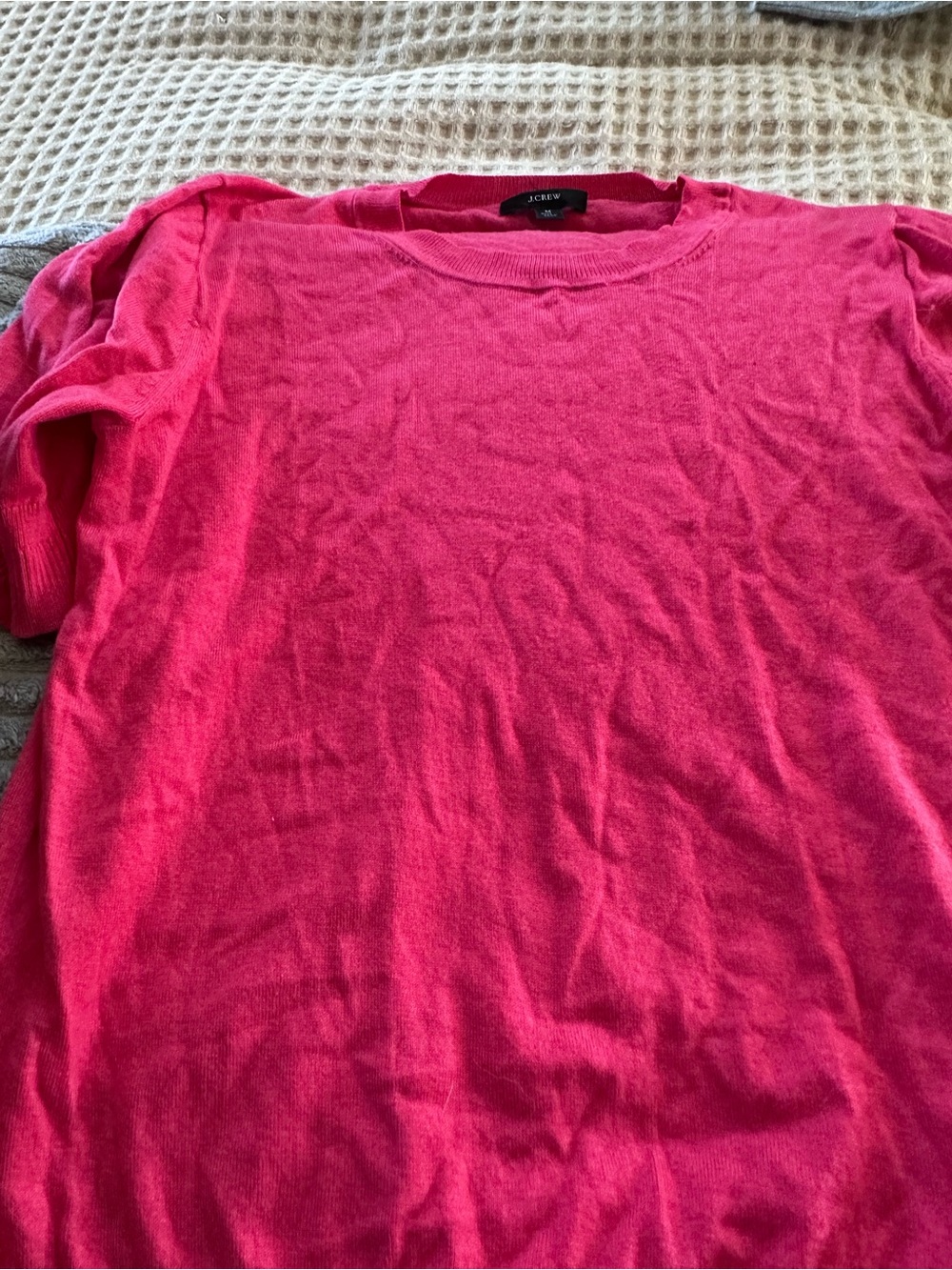 J. Crew Womens Crewneck Sweater - Hot Pink